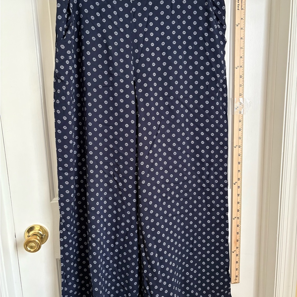 Xhilaration Navy Floral Maxi Skirt